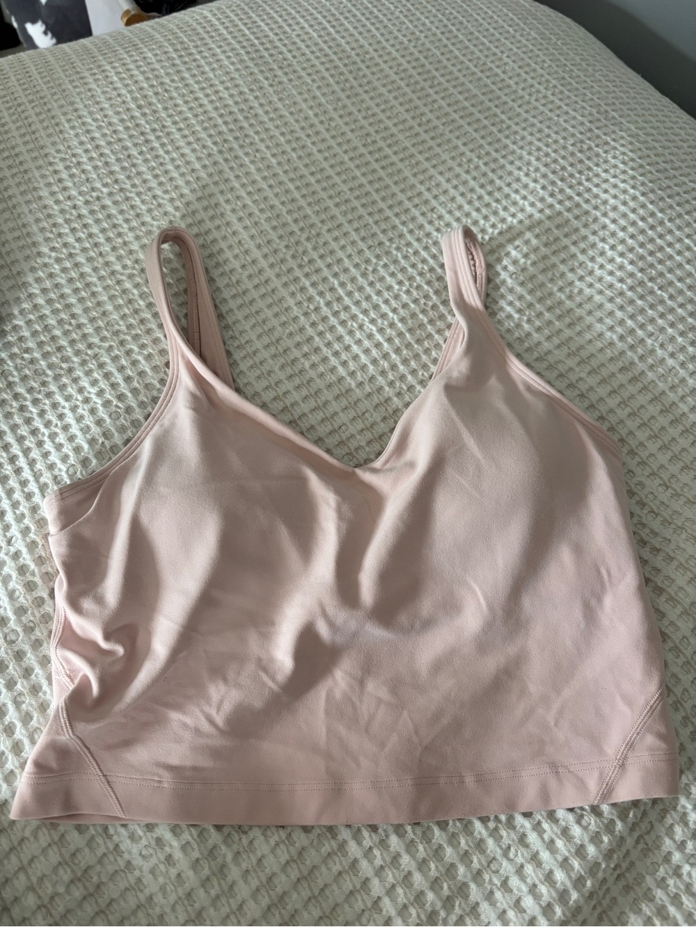 lululemon athletica Light Pink Tank Top